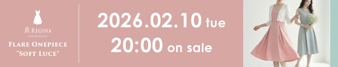 レジーナ【神戸ワンピース専門店】新発売予告