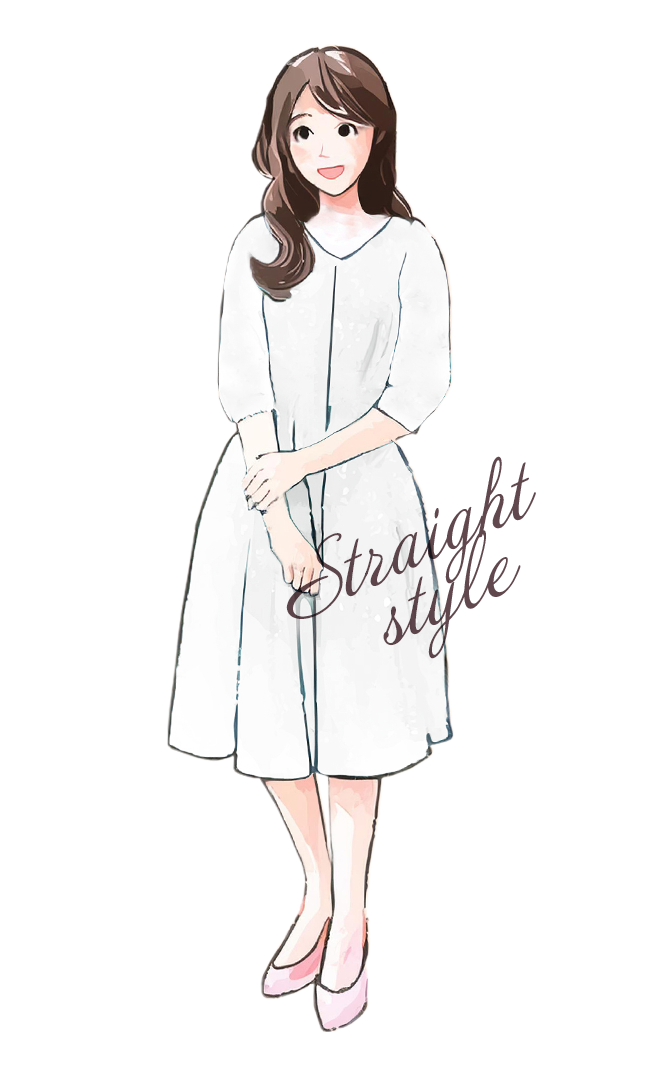 ストレートタイプおすすめワンピース