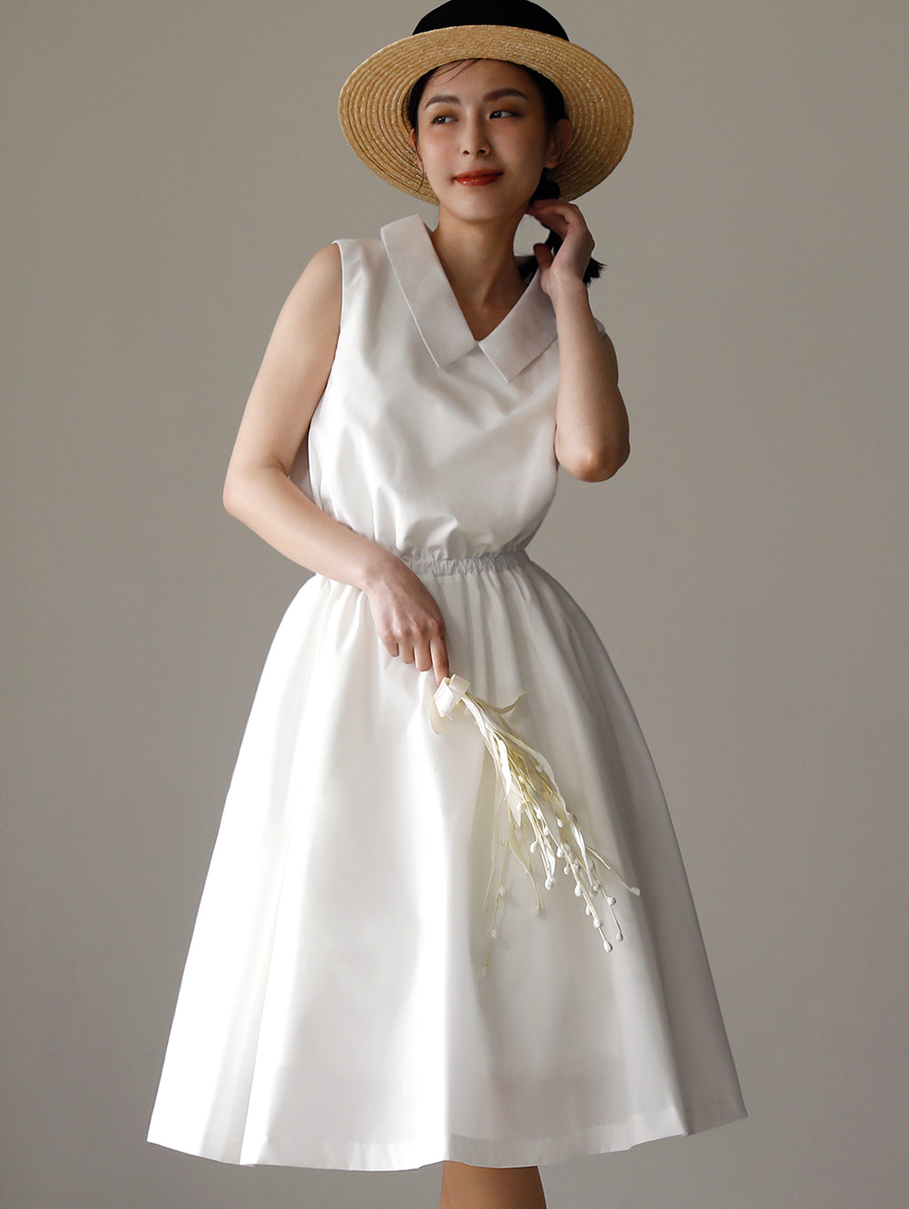 レジーナ【神戸ワンピース専門店】夏のノースリーブ ワンピース