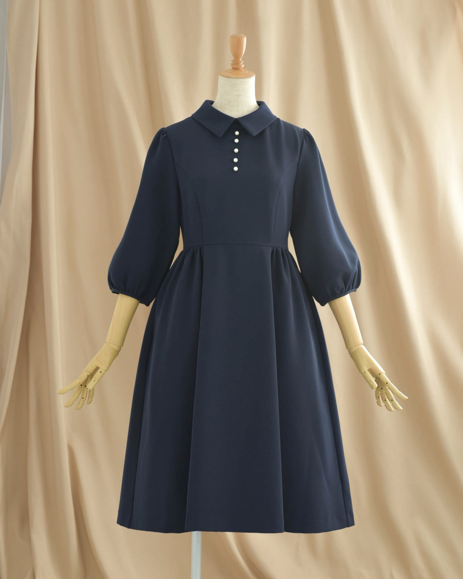 スペシャリテ【ワンピース ビスタ】1006 お色展開：グレー