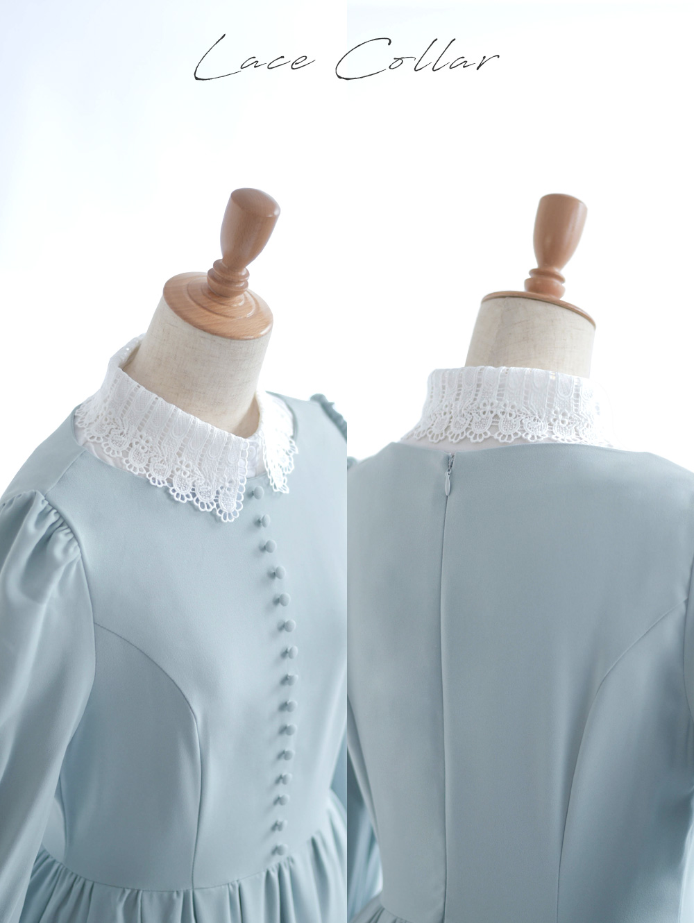 3way ワンピース ワンピ 付け襟 キッズ 子供服 ジュニア 送料